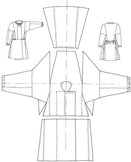 костюм vii - первой половины xi века - student2.ru