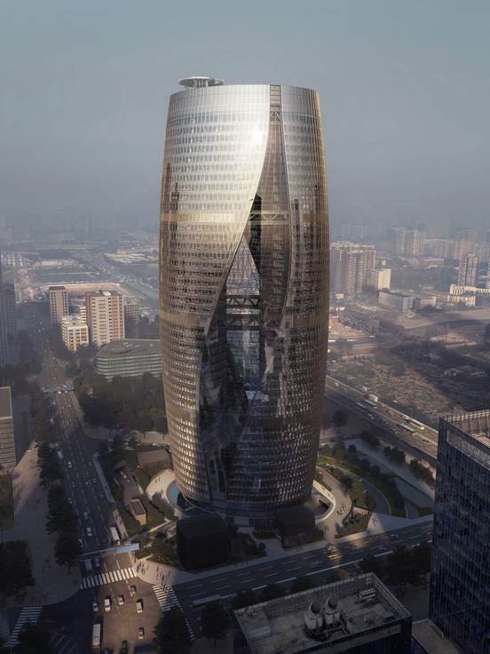 Башня Leeza SOHO, Пекин, Китай - student2.ru