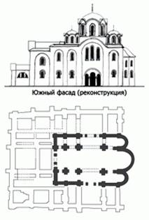 Крестово-купольная система на Руси была существенно переработана, и таким образом, изначально приобрела существенные отличия в решении русских храмов от византийских. - student2.ru