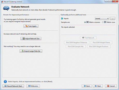 Кластеризация с использованием Neural Network Clustering Tool - student2.ru