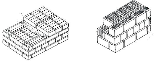 Понятие о кирпичной кладке, системах её перевязки - student2.ru