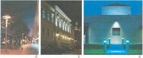 Основные компоненты формирования искусственной световой среды города - student2.ru