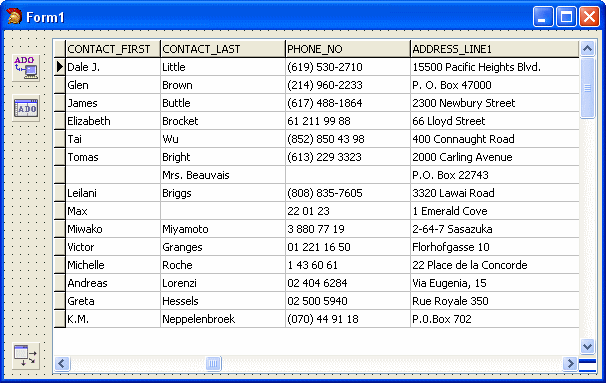 Создание подключения TADOConnection - student2.ru