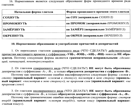 Нормативное образование и употребление глагольных форм - student2.ru