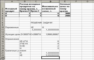 Задача линейного программирования - student2.ru