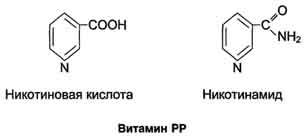 Общая особенность в том, что действуют в составе ферментов, являясь их коферментом. Их отсутствие в пище значительно нарушает процессы метаболизма - student2.ru