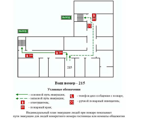 Режимные требования и путям эвакуации - student2.ru