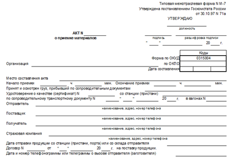 Как оформляется поступление запасов, их внутреннее движение - student2.ru