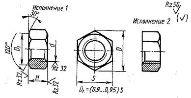 Болты с шестигранной головкой (нормальной точности). ГОСТ 7798-70 - student2.ru