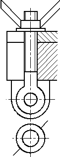 Изображения упрощенные и условные крепежных деталей в соединениях - student2.ru