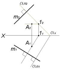 Видимость треугольников на горизонтальной плоскости проекций - student2.ru