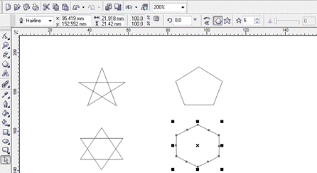 Построение фигур в CorelDRAW - student2.ru