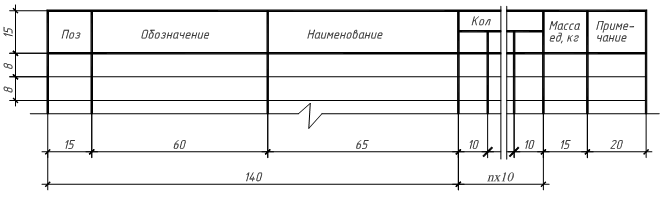 Правила заполнения основной надписи - student2.ru