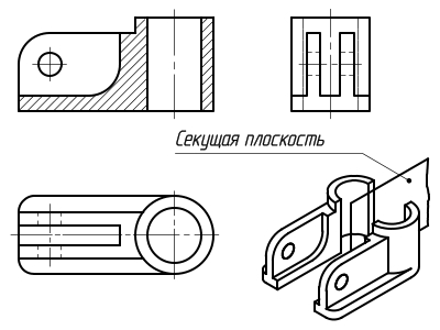 задачи на построение простых разрезов - student2.ru