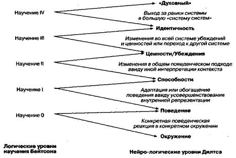 Развитие теории «Нейро-логических уровней» - student2.ru