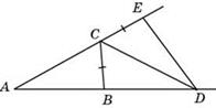 Задания для самостоятельного решения. 1. В треугольнике один из углов равен 30°, а второй угол больше третьего в 2 раза - student2.ru