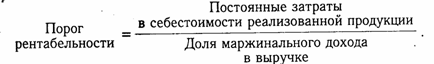 Анализ запаса финансовой устойчивости (зоны безубыточности) предприятия - student2.ru