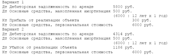 Бухгалтерский учет арендных операций - student2.ru
