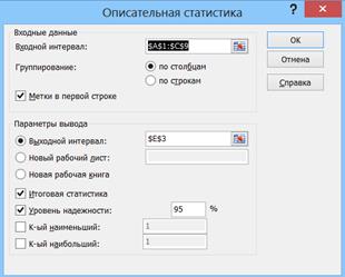 Лабораторная работа 6 Анализ финансово-экономических ситуаций с помощью методов теории вероятности и статистики - student2.ru