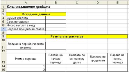 Лабораторная работа № 11. Консолидация данных - student2.ru