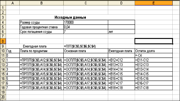 ПС(ставка; кпер; Плт; Бс; тип) - student2.ru