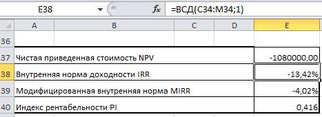 Рi – годовые денежные потоки, генерируемые первоначальной инвестицией в течении n – лет - student2.ru