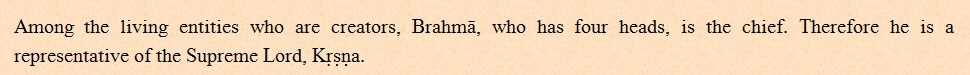 Удаление предложения из комментария к стиху 10.33, в котором говорится, что в других вселенных Брахмы имеют 8, 16 и т. д. голов - student2.ru