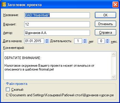 Управление проектом «ОАО Ниф-Ниф» в программной среде Microsoft Project - student2.ru