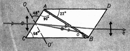Двойное лучепреломление. Вращение плоскости поляризации - student2.ru