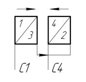 двухслойных статорных обмоток - student2.ru