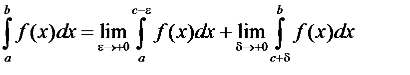 Несобственные интегралы от неограниченных функций. - student2.ru