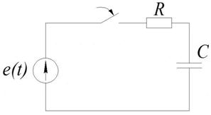 Переходный процесс в электрических цепях, описываемых дифференциальными уравнениями первого порядка. - student2.ru