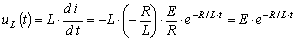 Подключение R-L цепи к источнику постоянной ЭДС - student2.ru