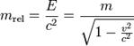 Понятие релятивистской массы - student2.ru