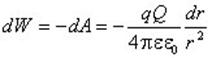 Работа электростатического поля. - student2.ru