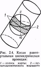 Сущность картографических проекций и их классификация - student2.ru