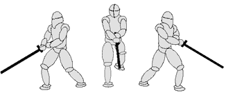 Техника длинного меча (spada longa). Средняя стойка - student2.ru