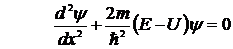 Уравнение Шредингера для частицы в потенциальной яме. - student2.ru
