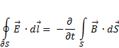 Векторная форма закона Фарадея - student2.ru