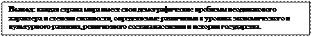 Демографическая проблема - student2.ru