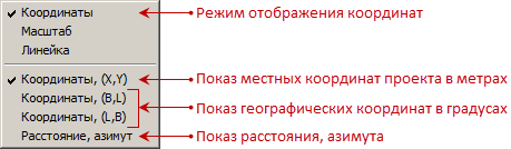 окно отображения карты (редактор) - student2.ru