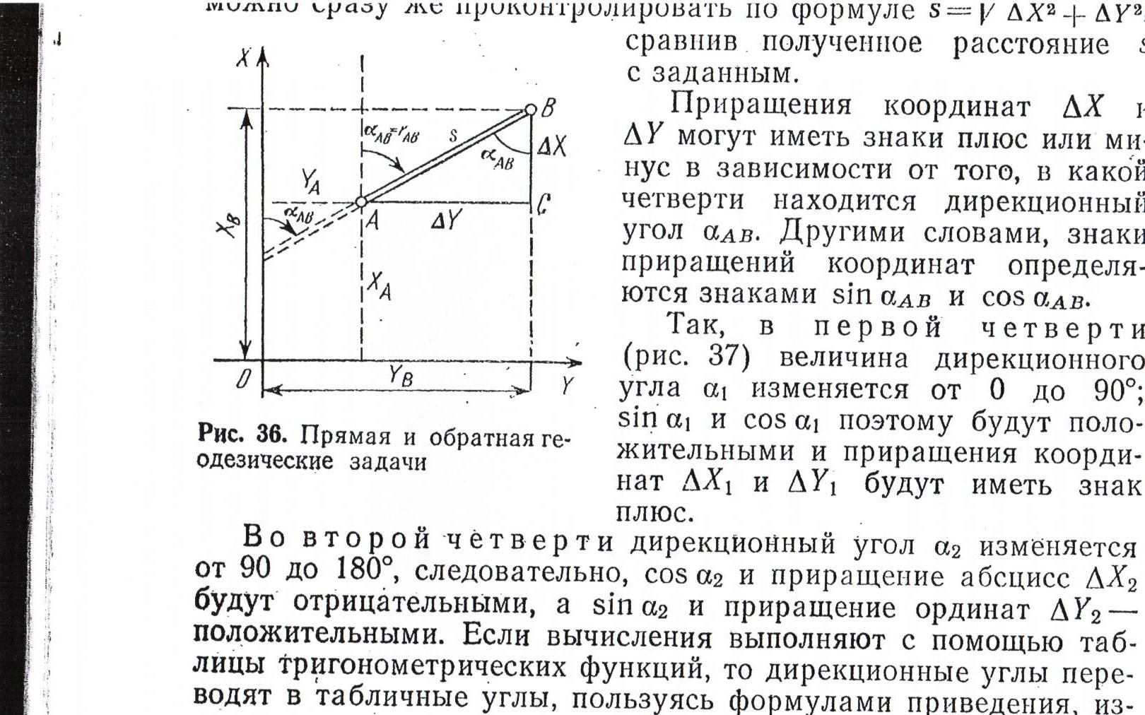 Определение магнитного азимута - student2.ru