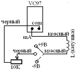 Порядок выполнения работы. Задание1.Измерение магнитной индукции методом тангенс-буссоли на модуле МО-1 - student2.ru