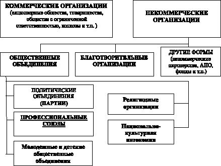Глава 2. Общественные объединения как форма социальной организации гражданского общества России - student2.ru