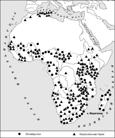 Особо охраняемые природные территории в Африке - student2.ru