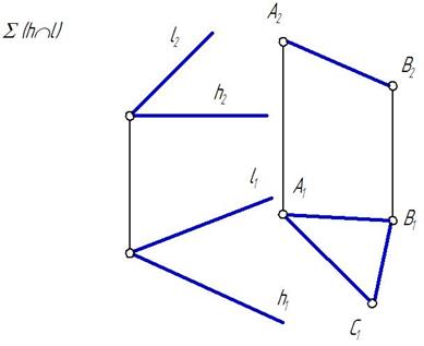 Проецирование прямого угла - student2.ru