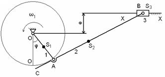 схемы кривошипно-ползунных механизмов - student2.ru