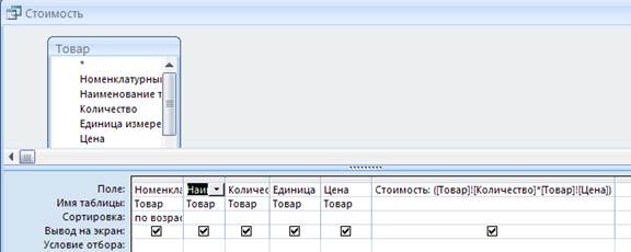 Формирование производных таблиц – запросов, форм и отчетов - student2.ru