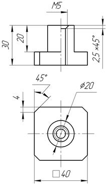 Геометрическое черчение в AutoCAD - student2.ru