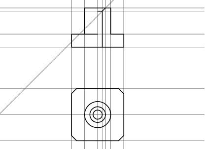 Геометрическое черчение в AutoCAD - student2.ru